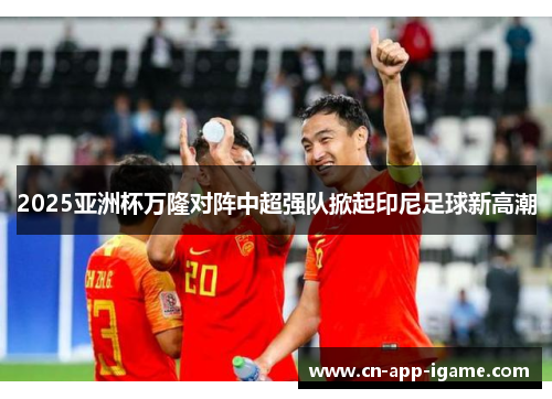 2025亚洲杯万隆对阵中超强队掀起印尼足球新高潮 2025亚洲杯万隆对阵中超强队掀起印尼足球新高潮